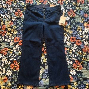 NYDJ Waist-Match Marilyn Straight Ankle Jeans in Petite Medium